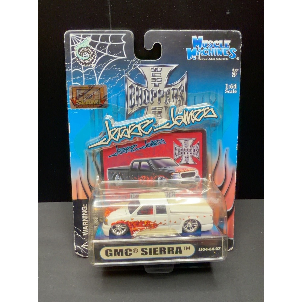 Muscle Machines Jesse James GMC Sierra 1:64 West Coast Choppers 71111